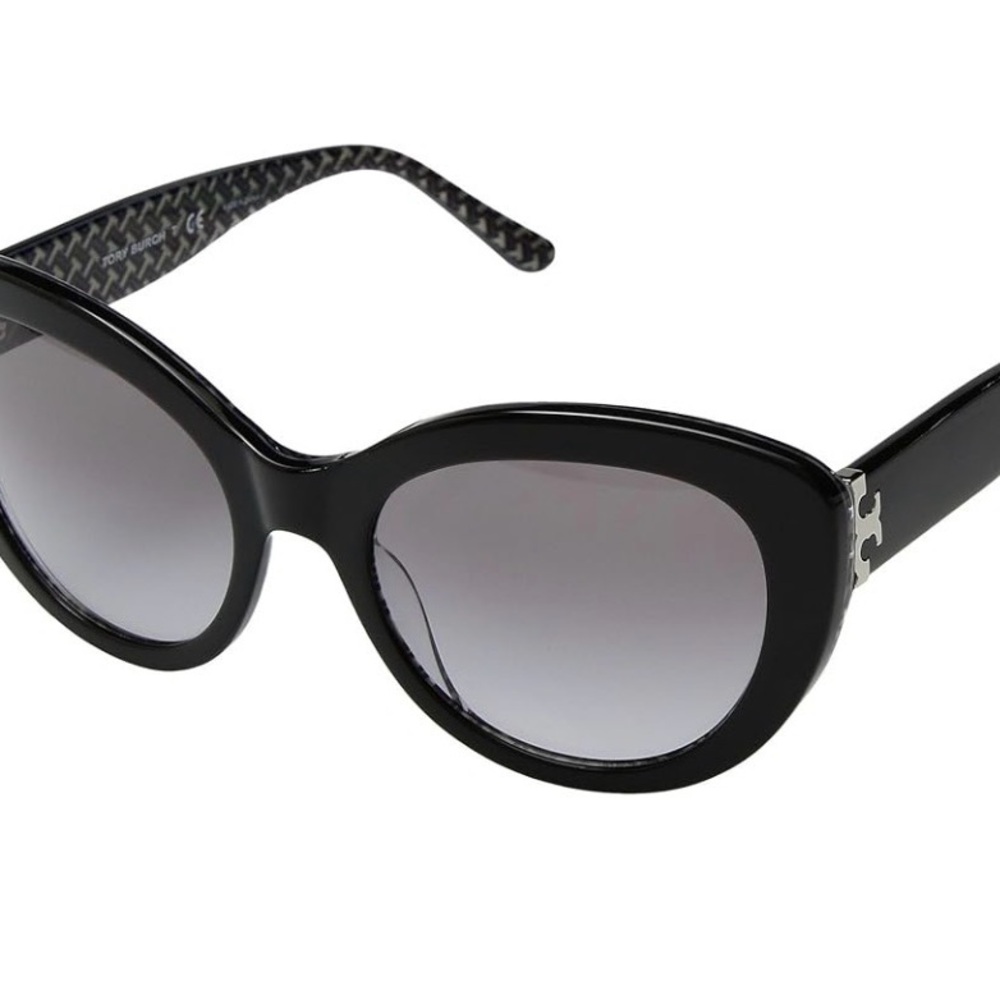 Tory Burch Black Cat Eye Sunglasses